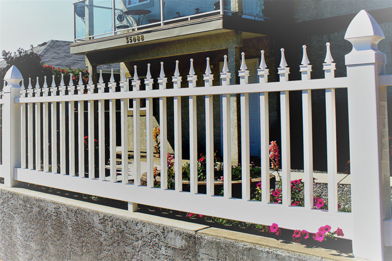 ornamental iron fences in British Columbia