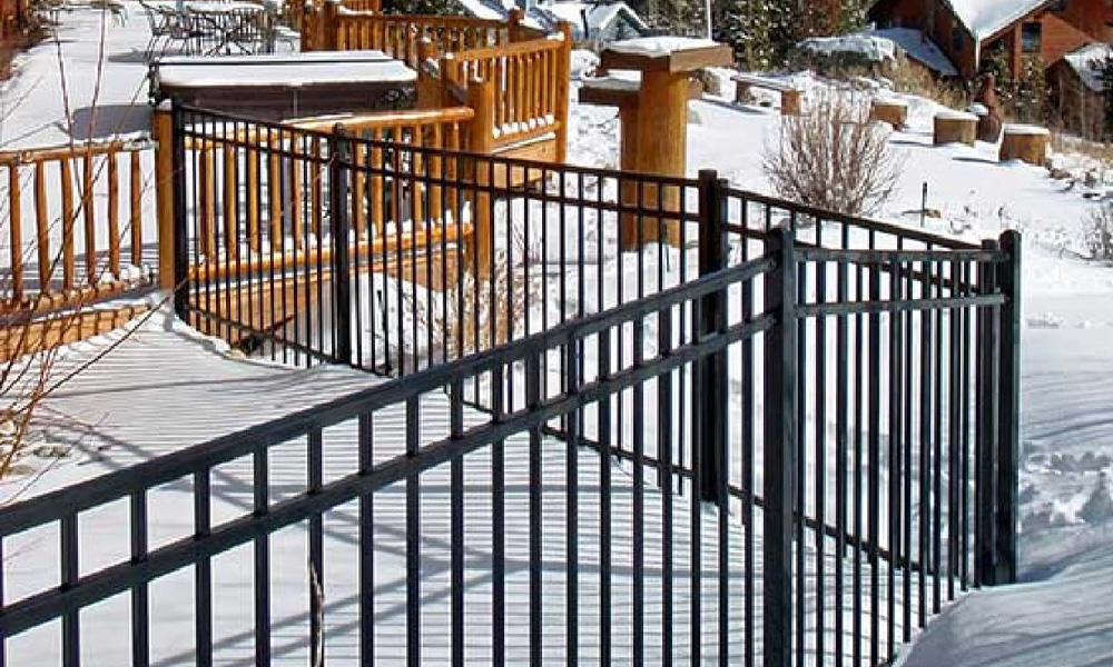 Versai Ornamental Iron Fence - British Columbia