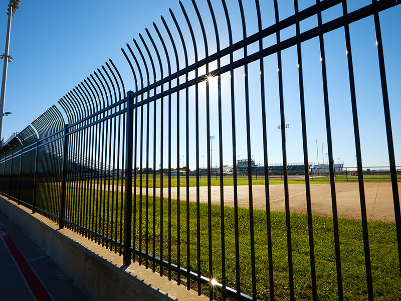 Commercial Ornamental Iron Fence - British Columbia