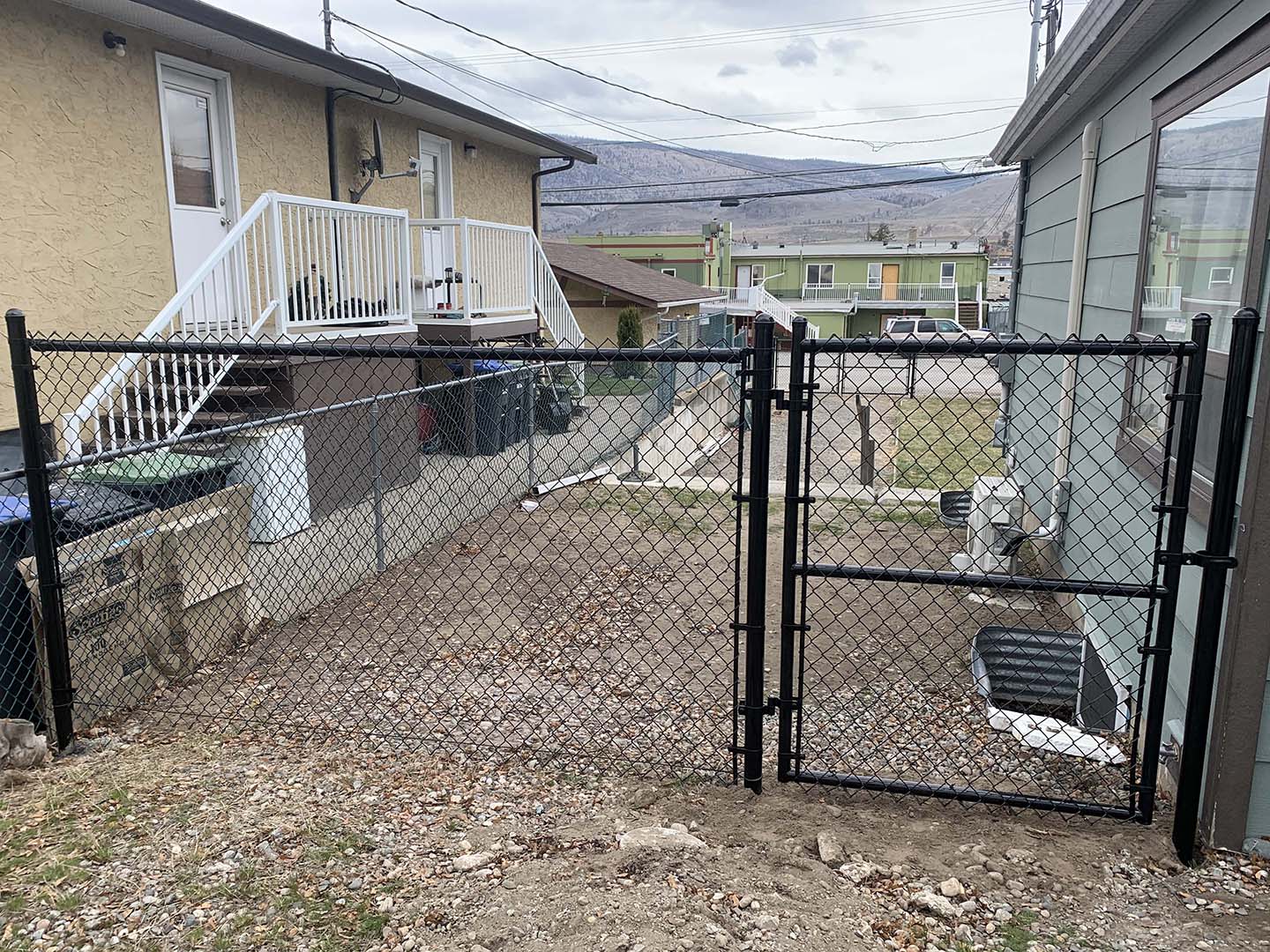 Chain Link Fence in Okanagan Valley